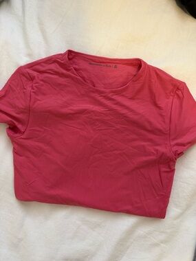 Abercrombie Pink Crewneck Tee